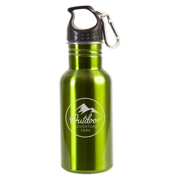 Prime Line. 17 oz. Stainless Steel Adventure Water Bottle... - Prime Line. 17 oz. Stainless Steel Adventure Water Bottle... - Image 7 of 11