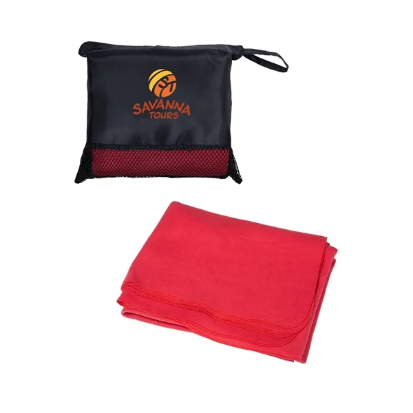Travel Blanket In Pouch - Travel Blanket In Pouch - Image 4 of 5