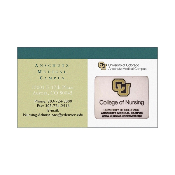 Custom Large DigiTek Microfiber Cling + Business Card