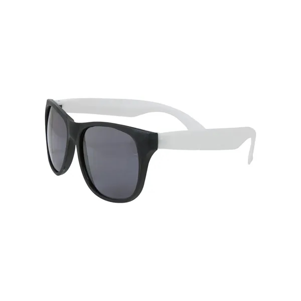 Two-Tone Matte Sunglasses - Two-Tone Matte Sunglasses - Image 1 of 15