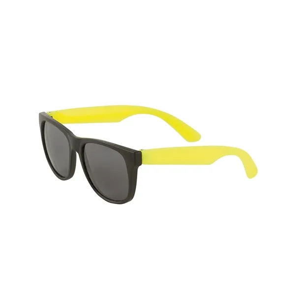 Two-Tone Matte Sunglasses - Two-Tone Matte Sunglasses - Image 5 of 15