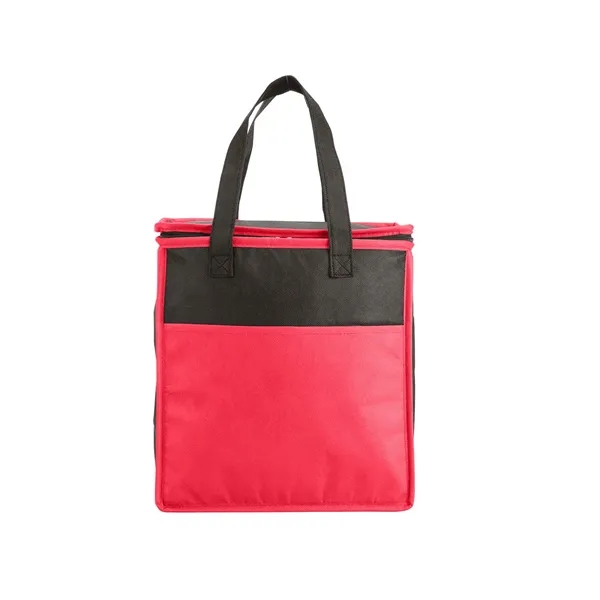 Prime Line. Two-Tone Flat Top Insulated Non-Woven Shoppin... - Prime Line. Two-Tone Flat Top Insulated Non-Woven Shoppin... - Image 5 of 5