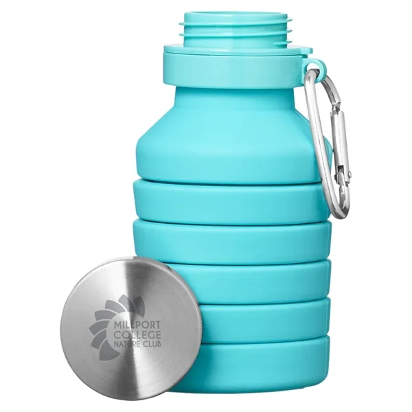 Prime Line. Prisma 18 oz. Collapsible Water Bottle. - Prime Line. Prisma 18 oz. Collapsible Water Bottle. - Image 8 of 10