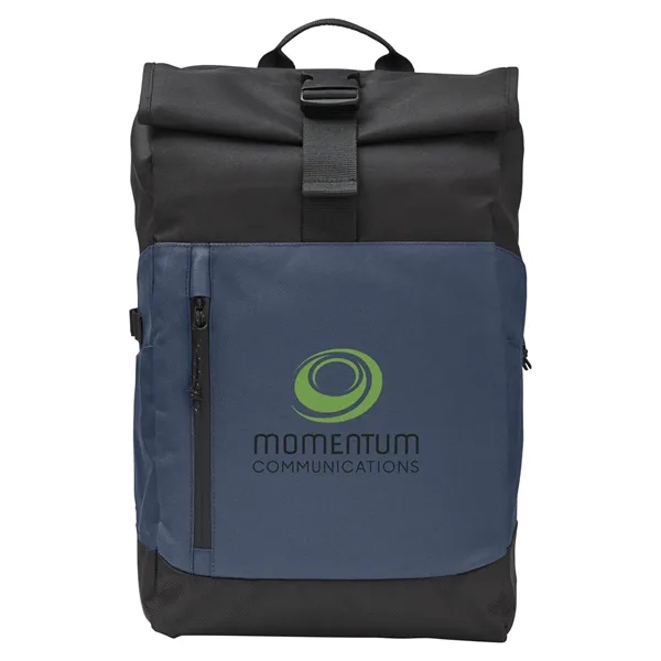 econscious. Grove Rolltop Travel Laptop Backpack. - econscious. Grove Rolltop Travel Laptop Backpack. - Image 4 of 8