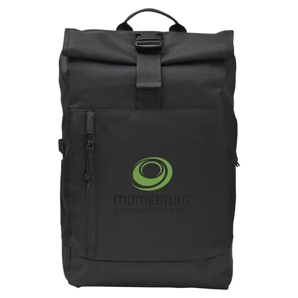 econscious. Grove Rolltop Travel Laptop Backpack. - econscious. Grove Rolltop Travel Laptop Backpack. - Image 6 of 8