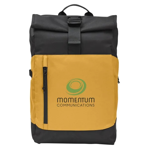 econscious. Grove Rolltop Travel Laptop Backpack. - econscious. Grove Rolltop Travel Laptop Backpack. - Image 8 of 8