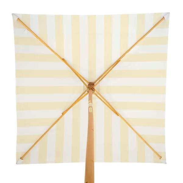 8' Square Wood Market Umbrella Single-Sided Dye Sub Kit - 8' Square Wood Market Umbrella Single-Sided Dye Sub Kit - Image 5 of 5
