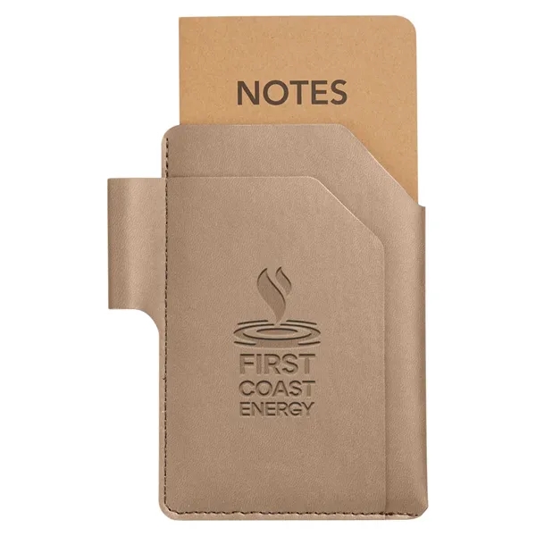 Harriton. Recycled PU Ground Jotter Notebook and Cover. - Harriton. Recycled PU Ground Jotter Notebook and Cover. - Image 9 of 9