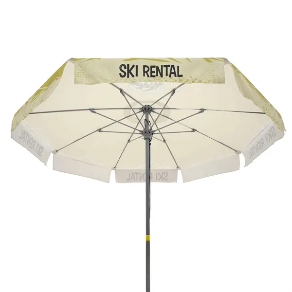 9' Deluxe Market Umbrella SS Dye Sub Kit with Valance - 9' Deluxe Market Umbrella SS Dye Sub Kit with Valance - Image 1 of 1