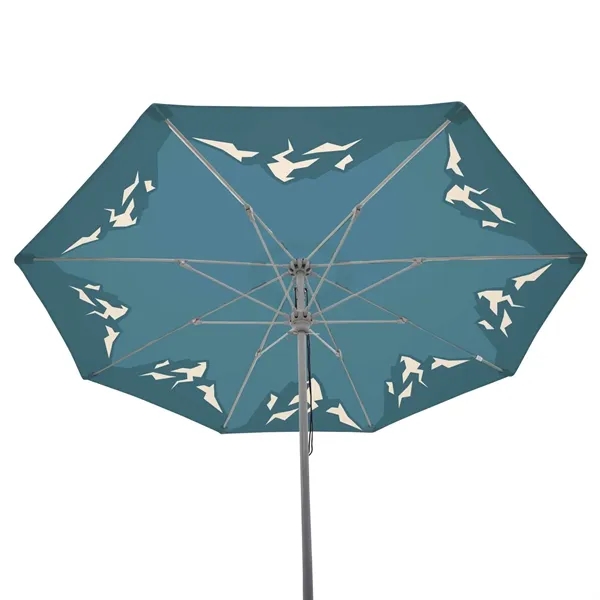 9' Deluxe Market Umbrella Double-Sided Dye Sub Kit - 9' Deluxe Market Umbrella Double-Sided Dye Sub Kit - Image 1 of 1