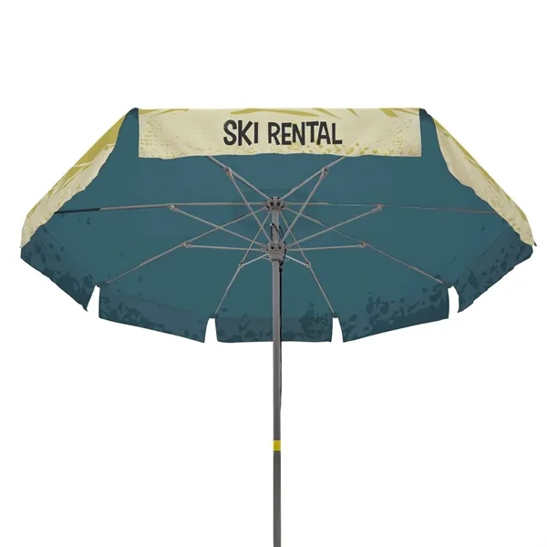 9' Market Umbrella Double-Sided Dye Sub Kit with Valance - 9' Market Umbrella Double-Sided Dye Sub Kit with Valance - Image 1 of 1