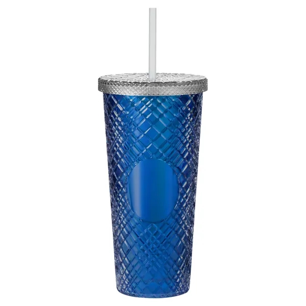 Prime Line. b.free Rainbow Pride 22 oz. Sparkle Straw Tum... - Prime Line. b.free Rainbow Pride 22 oz. Sparkle Straw Tum... - Image 2 of 8