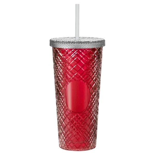 Prime Line. b.free Rainbow Pride 22 oz. Sparkle Straw Tum... - Prime Line. b.free Rainbow Pride 22 oz. Sparkle Straw Tum... - Image 7 of 8