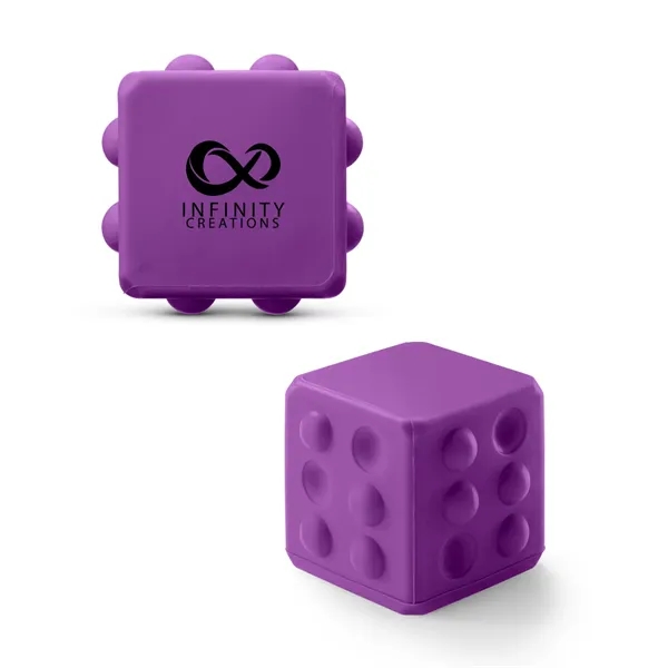 Prime Line. Push Pop Bubble Cube Fidget Sensory Toy. - Prime Line. Push Pop Bubble Cube Fidget Sensory Toy. - Image 16 of 30