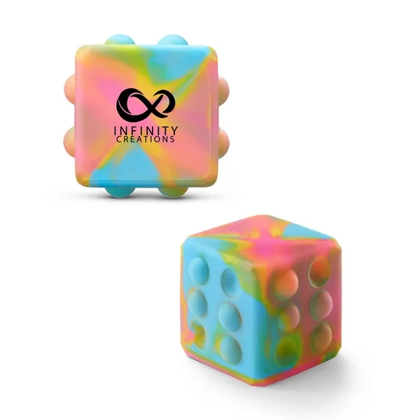 Prime Line. Push Pop Bubble Cube Fidget Sensory Toy. - Prime Line. Push Pop Bubble Cube Fidget Sensory Toy. - Image 20 of 30