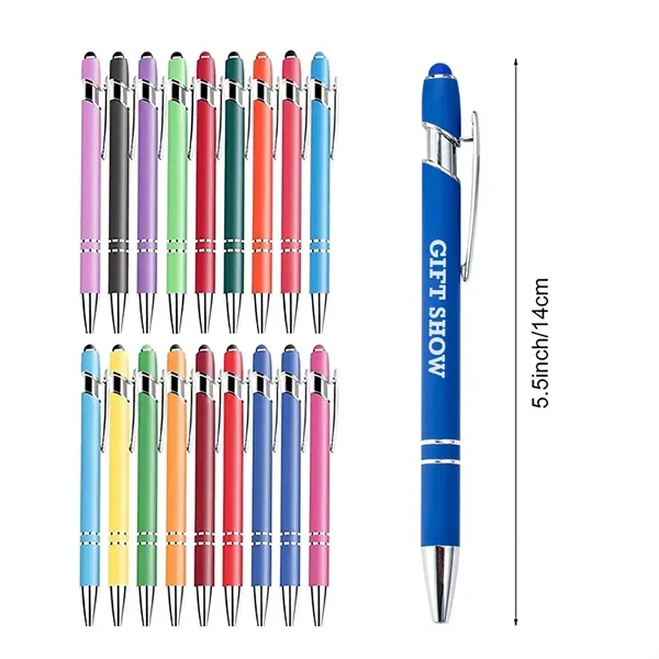 Ellipse Softy w/Stylus Metal ballpoint Pen - Ellipse Softy w/Stylus Metal ballpoint Pen - Image 0 of 1