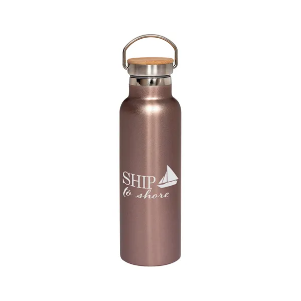 Prime Line. 20 oz. Vacuum Insulated Water Bottle With Bam... - Prime Line. 20 oz. Vacuum Insulated Water Bottle With Bam... - Image 5 of 8