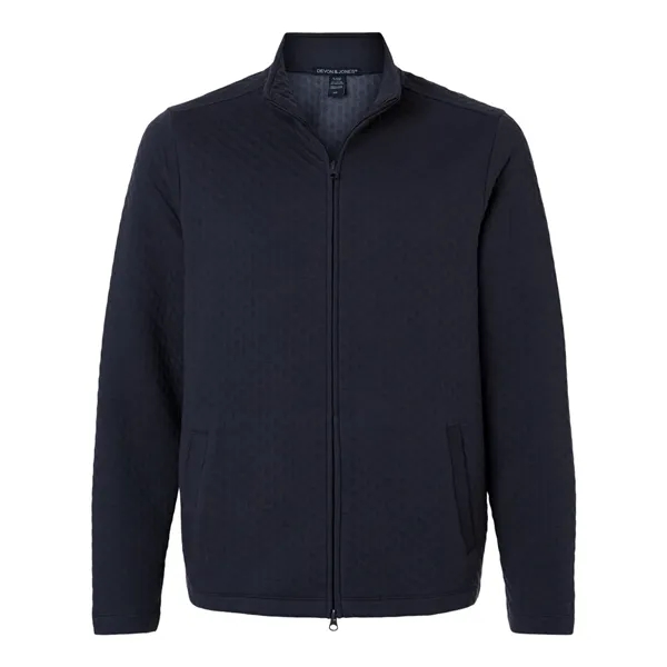 Devon & Jones Men's Berkley Textured Full-Zip Jacket - Devon & Jones Men's Berkley Textured Full-Zip Jacket - Image 5 of 6