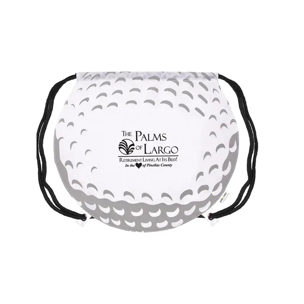 Game Time! Golf Ball Drawstring Bag - Game Time! Golf Ball Drawstring Bag - Image 1 of 1