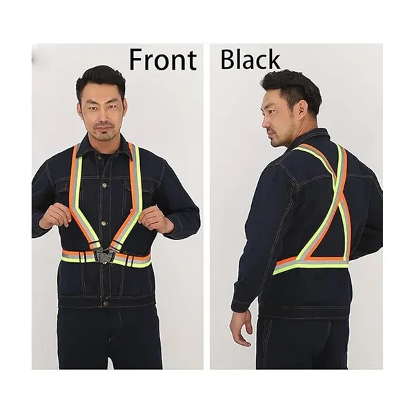 Safety Reflective Belt Vest - Safety Reflective Belt Vest - Image 3 of 3
