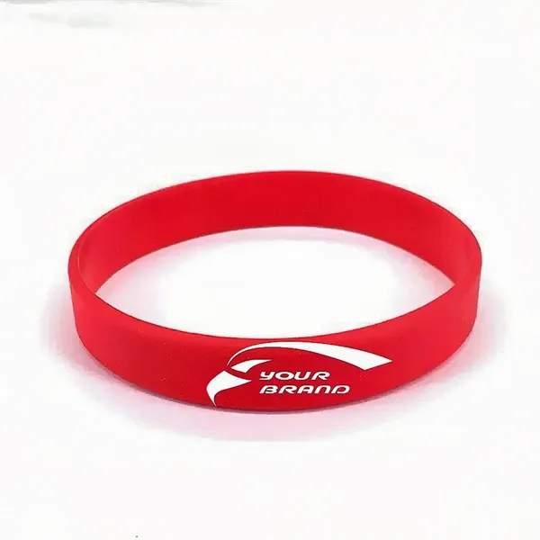 Custom silicone sports bracelet - Custom silicone sports bracelet - Image 3 of 4