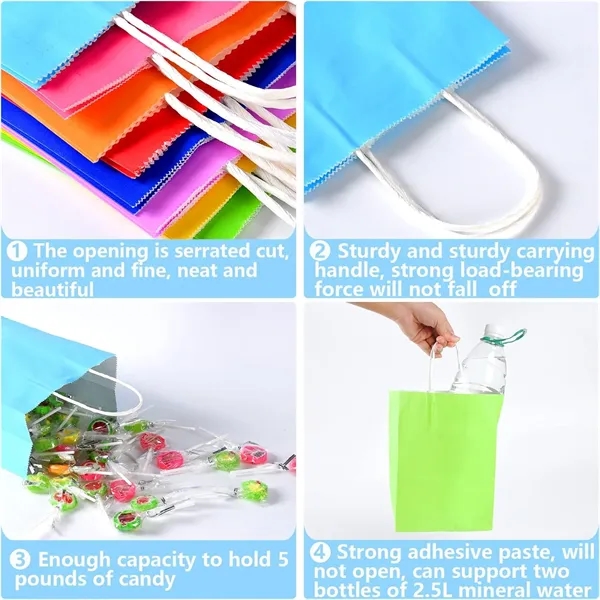 Paper Gift Bag with Handle - Paper Gift Bag with Handle - Image 2 of 6