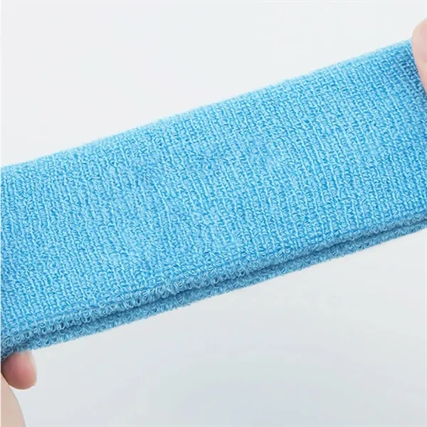 Custom Sweat-Wicking Sports Headband for Running and Yoga - Custom Sweat-Wicking Sports Headband for Running and Yoga - Image 3 of 5