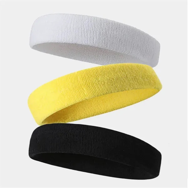 Custom Sweat-Wicking Sports Headband for Running and Yoga - Custom Sweat-Wicking Sports Headband for Running and Yoga - Image 5 of 5