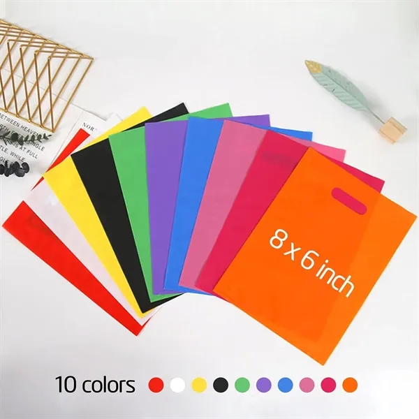 Plastic Party Favor Gift Bag - Plastic Party Favor Gift Bag - Image 1 of 7