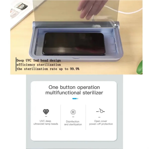 Premium UVC LED Smartphone Sterilizer For Masks And Tools - Premium UVC LED Smartphone Sterilizer For Masks And Tools - Image 7 of 7