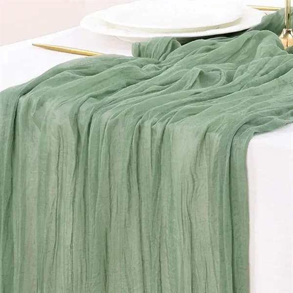 Cheesecloth Table Runner - Cheesecloth Table Runner - Image 2 of 8