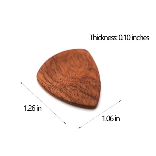 Magnetic Sturdy Wood Guitar Picks With Storage Case Walnut - Magnetic Sturdy Wood Guitar Picks With Storage Case Walnut - Image 6 of 8