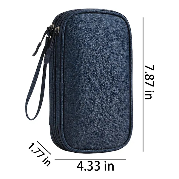 MOQ 10 Double Layer Digital Storage Bag - MOQ 10 Double Layer Digital Storage Bag - Image 1 of 2