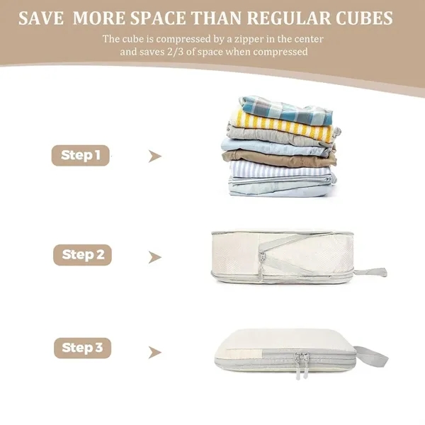 Four-Piece Set Compression Travel Luggage Storage Bag - Four-Piece Set Compression Travel Luggage Storage Bag - Image 1 of 9