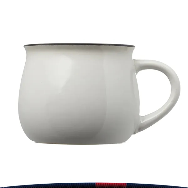 12 oz. Glimp Two Tone Pottery Mugs - 12 oz. Glimp Two Tone Pottery Mugs - Image 3 of 5