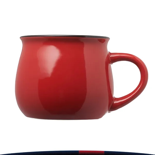 12 oz. Glimp Two Tone Pottery Mugs - 12 oz. Glimp Two Tone Pottery Mugs - Image 4 of 5