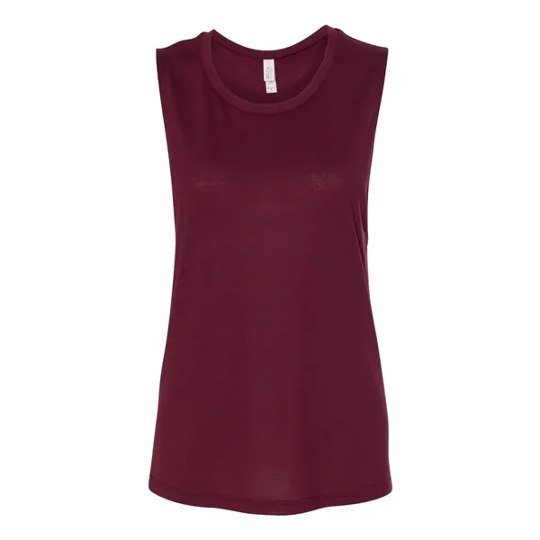 BELLA + CANVAS Women's Flowy Scoop Muscle Tank - BELLA + CANVAS Women's Flowy Scoop Muscle Tank - Image 42 of 85