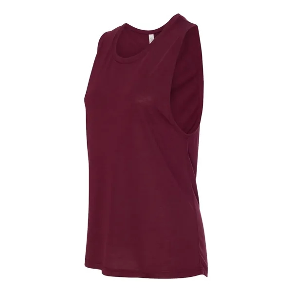 BELLA + CANVAS Women's Flowy Scoop Muscle Tank - BELLA + CANVAS Women's Flowy Scoop Muscle Tank - Image 43 of 85