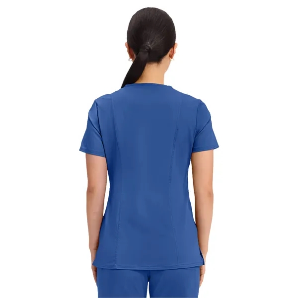 Cherokee - Workwear Revolution - Mock Wrap Top - Cherokee - Workwear Revolution - Mock Wrap Top - Image 10 of 39