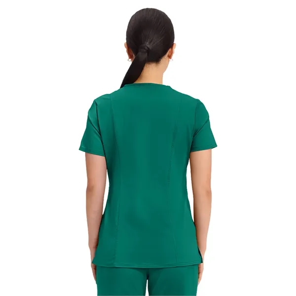 Cherokee - Workwear Revolution - Mock Wrap Top - Cherokee - Workwear Revolution - Mock Wrap Top - Image 16 of 39