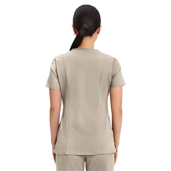 Cherokee - Workwear Revolution - Mock Wrap Top - Cherokee - Workwear Revolution - Mock Wrap Top - Image 18 of 39