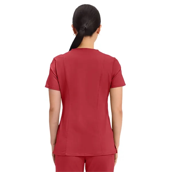 Cherokee - Workwear Revolution - Mock Wrap Top - Cherokee - Workwear Revolution - Mock Wrap Top - Image 26 of 39