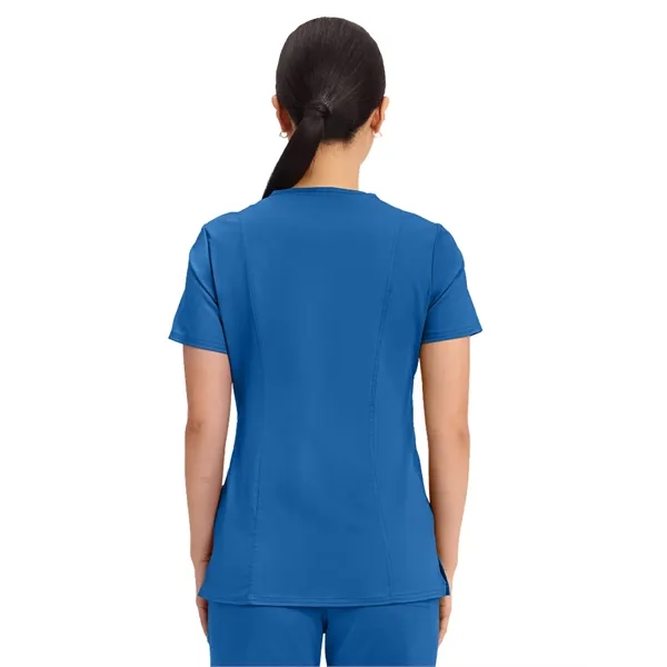 Cherokee - Workwear Revolution - Mock Wrap Top - Cherokee - Workwear Revolution - Mock Wrap Top - Image 28 of 39