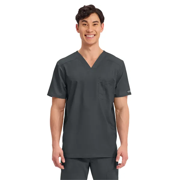Cherokee - Workwear Revolution - Men's Tuckable V-Neck Top - Cherokee - Workwear Revolution - Men's Tuckable V-Neck Top - Image 0 of 31