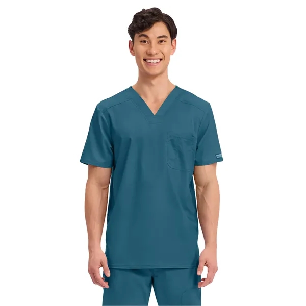 Cherokee - Workwear Revolution - Men's Tuckable V-Neck Top - Cherokee - Workwear Revolution - Men's Tuckable V-Neck Top - Image 3 of 31