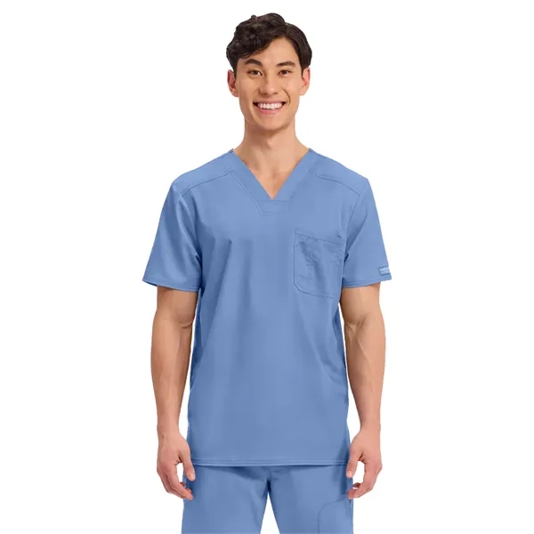 Cherokee - Workwear Revolution - Men's Tuckable V-Neck Top - Cherokee - Workwear Revolution - Men's Tuckable V-Neck Top - Image 5 of 31