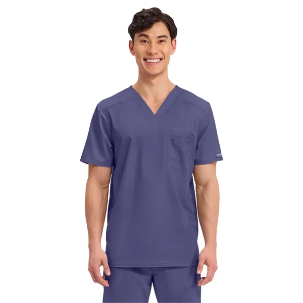 Cherokee - Workwear Revolution - Men's Tuckable V-Neck Top - Cherokee - Workwear Revolution - Men's Tuckable V-Neck Top - Image 9 of 31