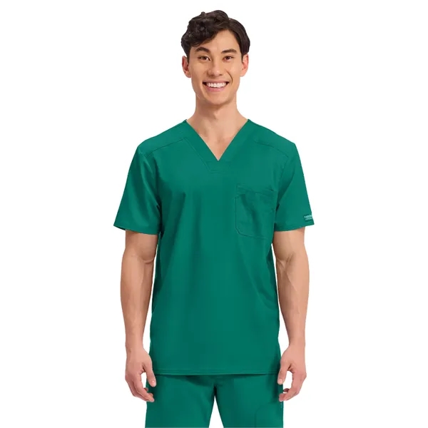 Cherokee - Workwear Revolution - Men's Tuckable V-Neck Top - Cherokee - Workwear Revolution - Men's Tuckable V-Neck Top - Image 13 of 31