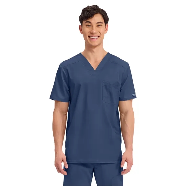 Cherokee - Workwear Revolution - Men's Tuckable V-Neck Top - Cherokee - Workwear Revolution - Men's Tuckable V-Neck Top - Image 17 of 31
