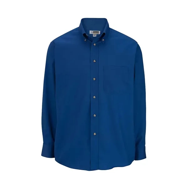 Edwards - Men's One-Pocket Poplin-Long Sleeve - Edwards - Men's One-Pocket Poplin-Long Sleeve - Image 4 of 9